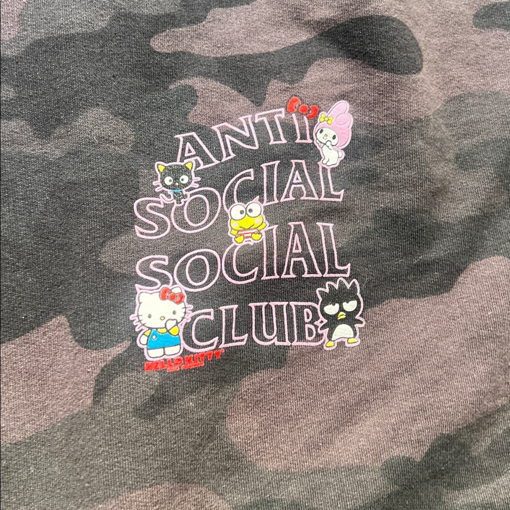 Anti social social club x hello kitty hoodie - Picture 3 of 6
